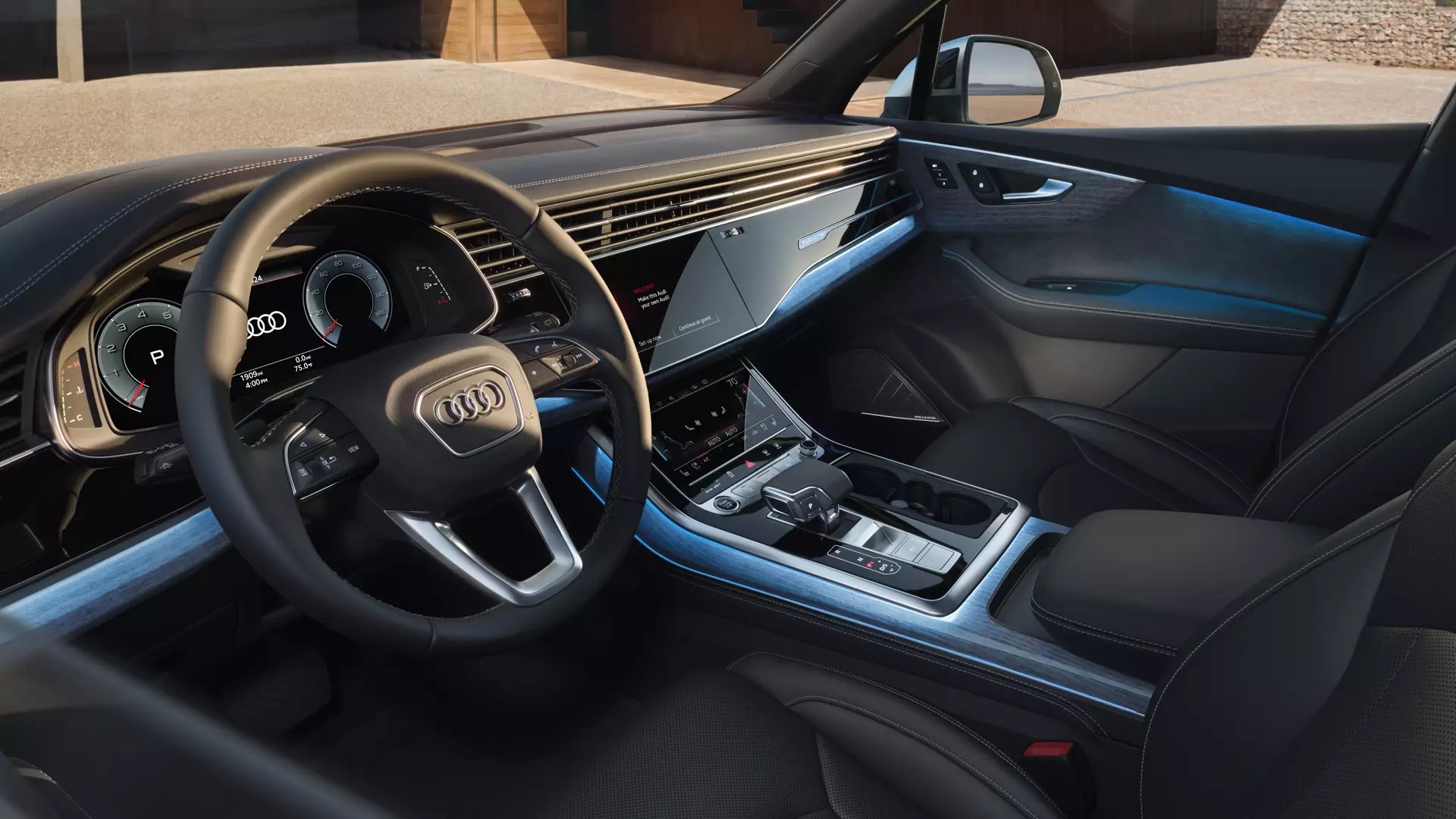 Audi MMI® touch response.